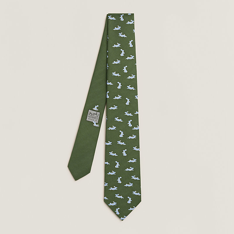 Lapins de Garenne tie | Hermès Canada